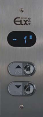 Painel de chamado para elevadores